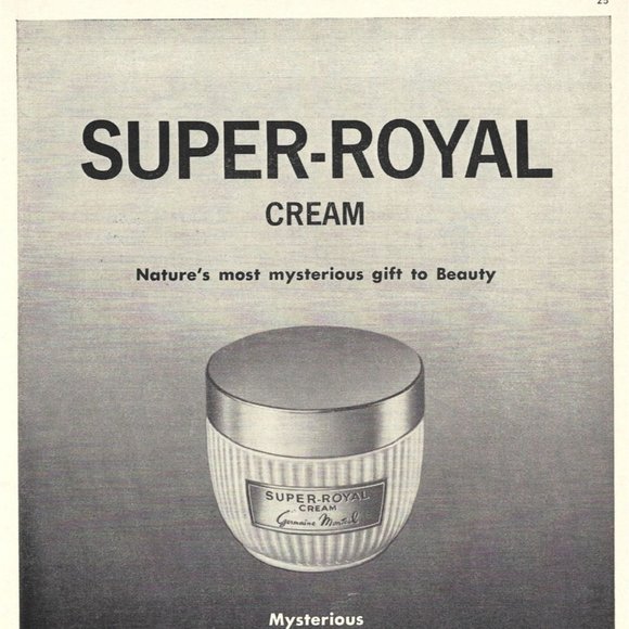 Germaine Monteil Super Royal Cream Beauty 1960s Vintage Print Ad 9 inch - Picture 2 of 2